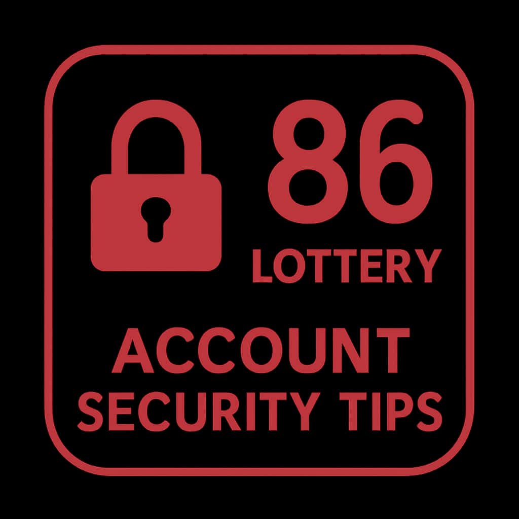 Icon representing 86 Lottery Account Security Tips.