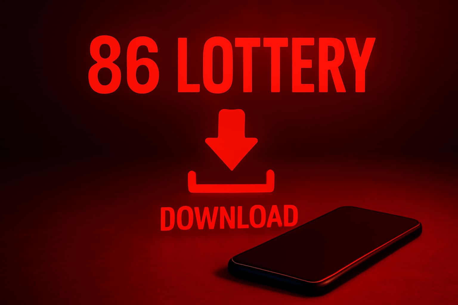 Informative scene featuring the text '86 Lottery Download' in a professional setting.