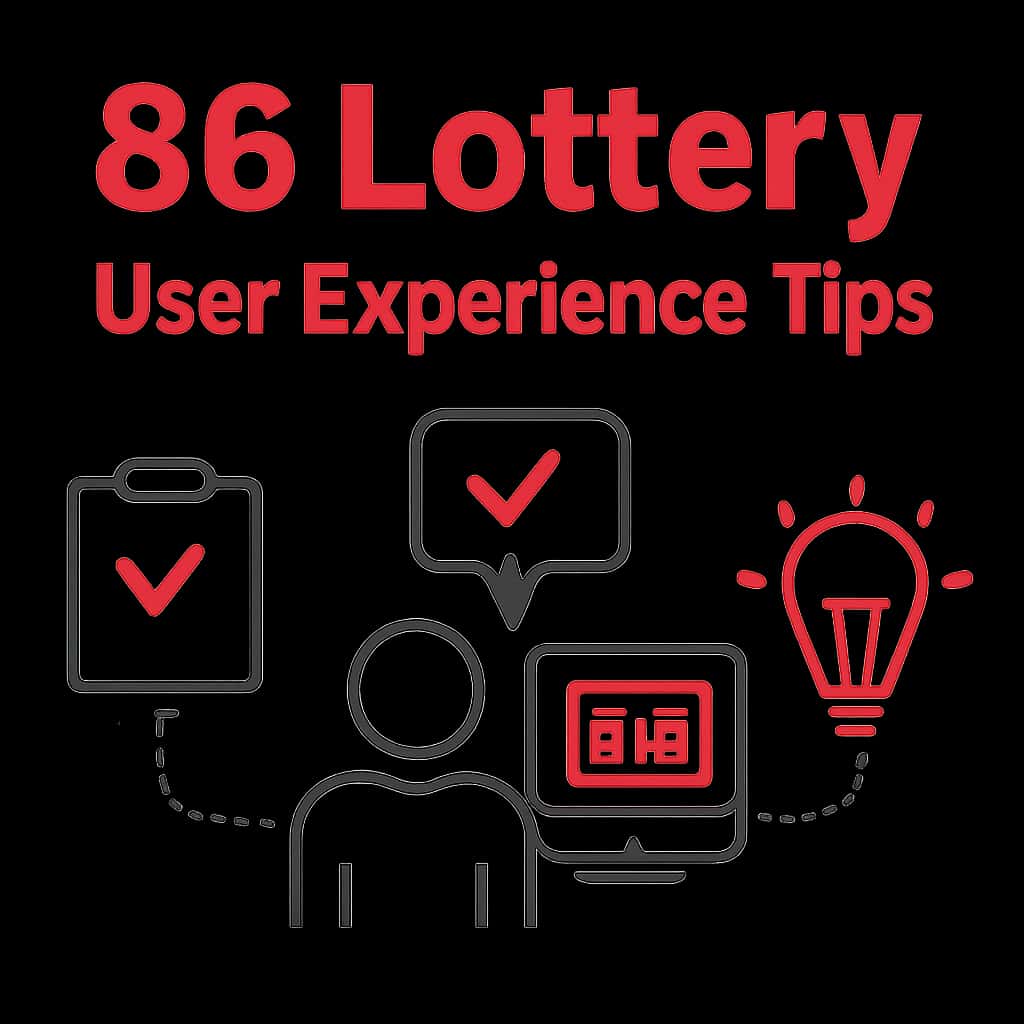 Diagram illustrating the key steps for downloading and using the 86 Lottery app.