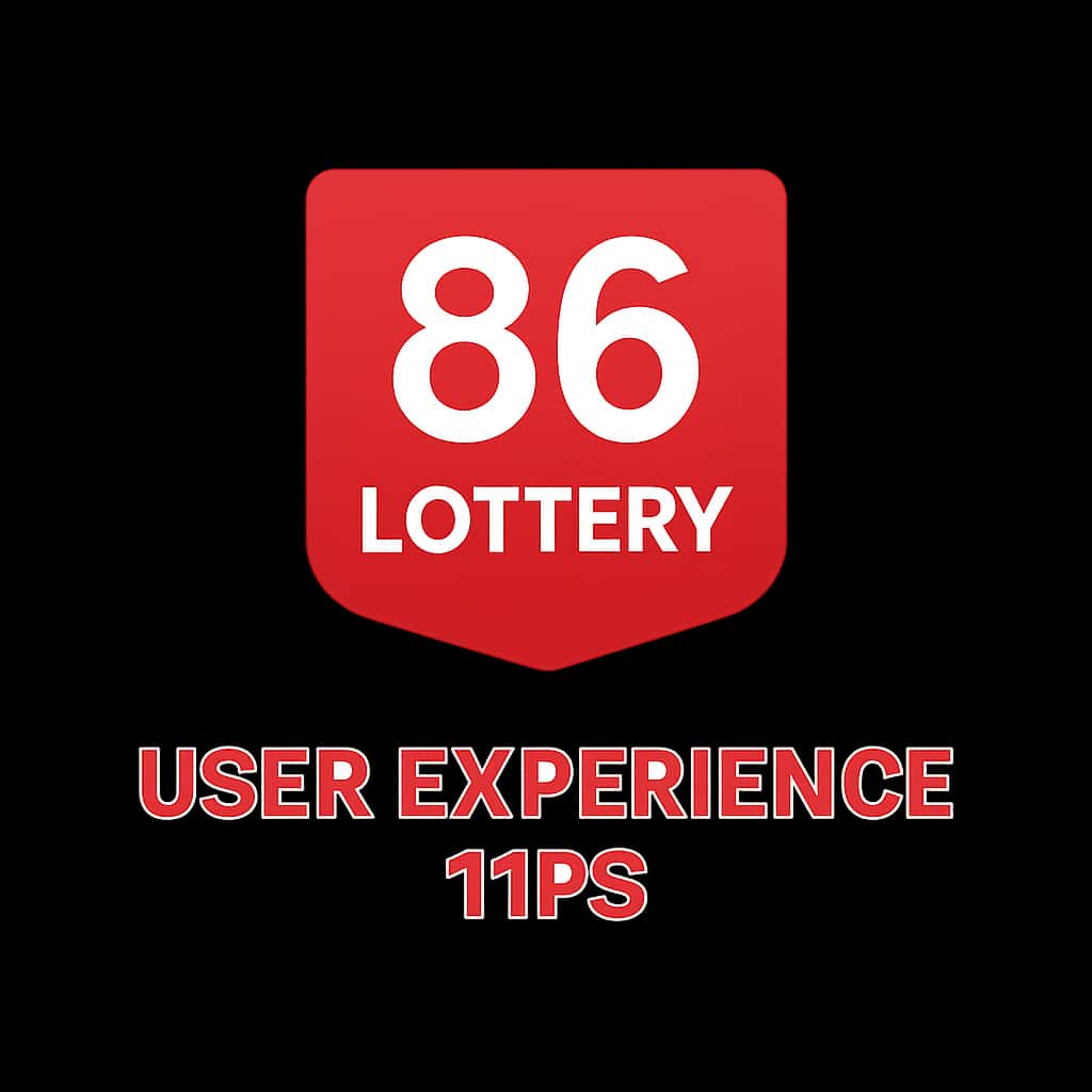 Badge representing tips for enhancing the 86 Lottery user experience.