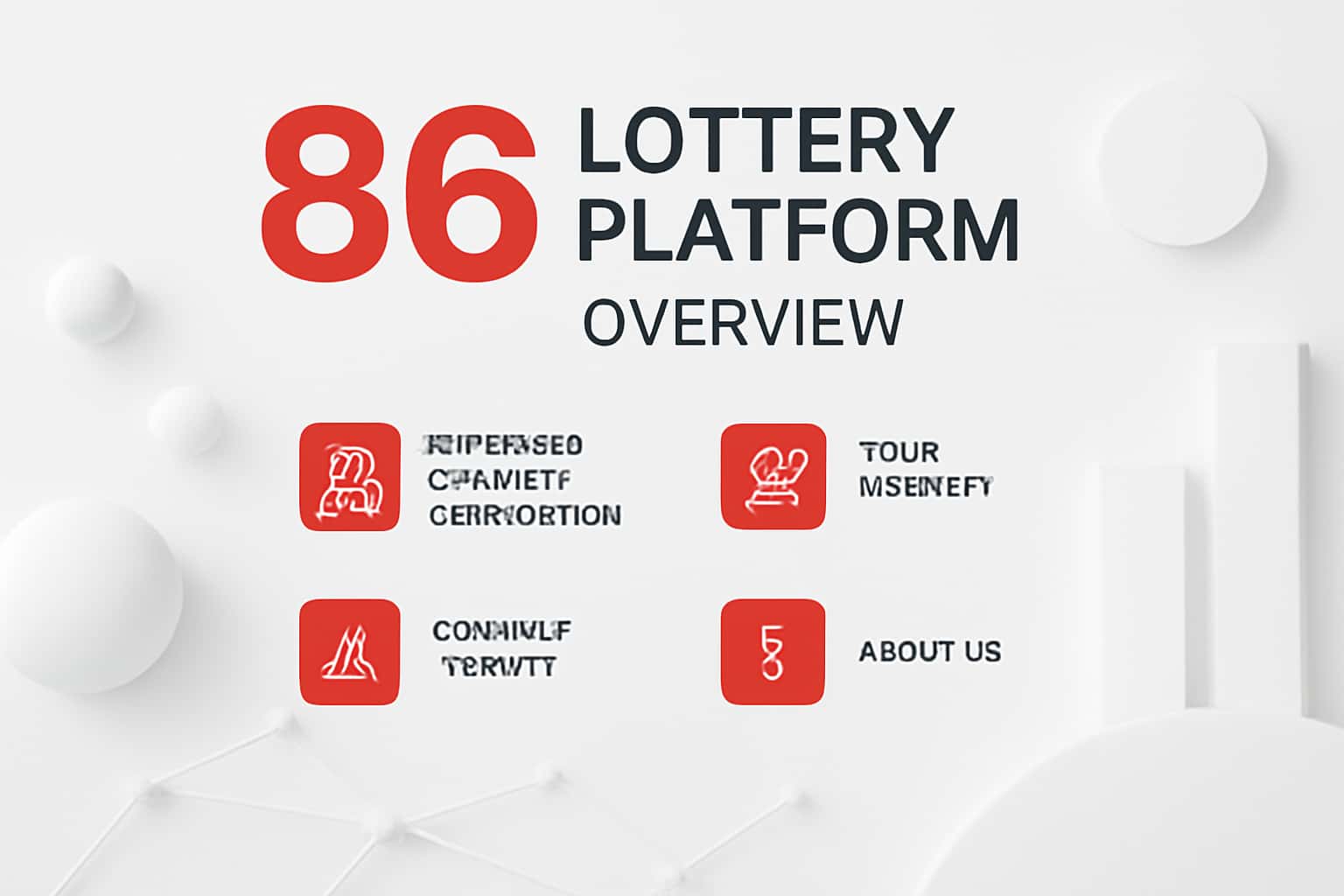 86 Lottery Platform Overview Interface