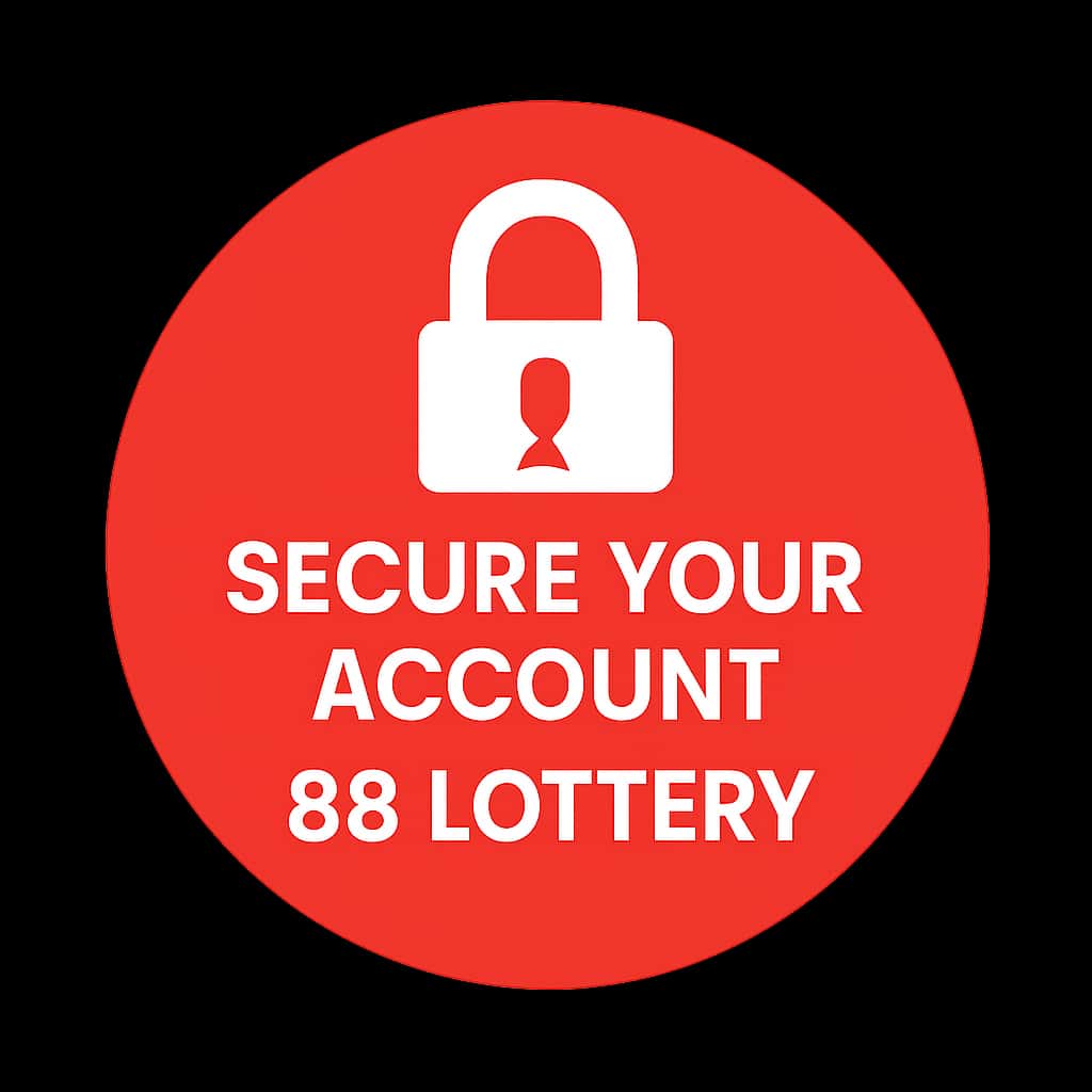 Icon depicting account security for 86 Lottery.